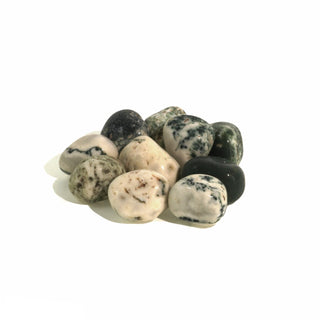 Green Tree Agate Tumbled Stones - India from The Rock Space