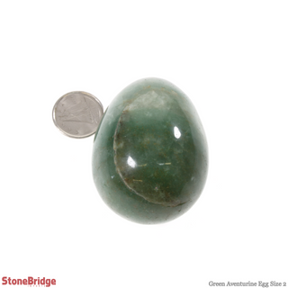 Green Aventurine Egg #2 from The Rock Space