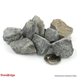 Limestone Sedimentary Chips - 5kg from The Rock Space