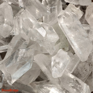 Clear Quartz 'A' Points Bag from The Rock Space