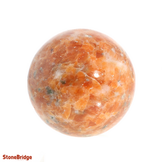 Orange Calcite Sphere from The Rock Space