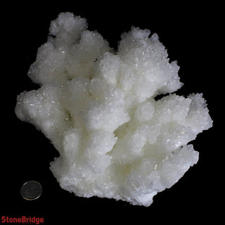 White Calcite Cluster #2 from The Rock Space