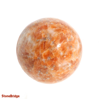 Orange Calcite Sphere from The Rock Space