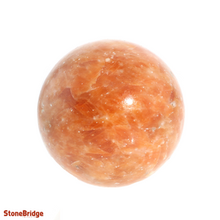 Orange Calcite Sphere from The Rock Space