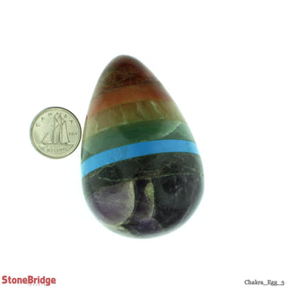 Chakra Egg #3 - 2" to 2 1/4" from The Rock Space