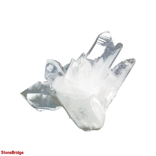 Lemurian Quartz Cluster U#3 - Super Clear - 19lb - 12" from The Rock Space