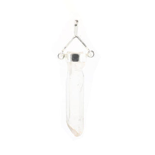 Laser Quartz Swivel - 925 Silver Pendant from Stonebridge Imports
