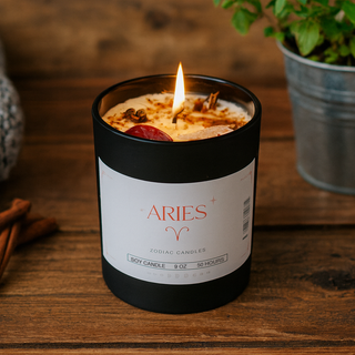 Crystal Zodiac Candle from Stonebridge Imports