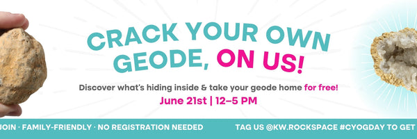 💎 Crack Your Own Geode — Father's Day Edition
