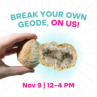 🛠 Break Your Own Geode — On Us!