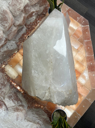 Clear Quartz Point, Rough Base - Unique #1(260kg) from The Rock Space
