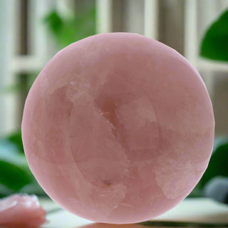 Rose Quartz Sphere U#9 - 7 1/2"    from The Rock Space