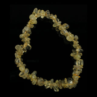 Rutilated Quartz Bead Bracelet from The Rock Space