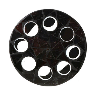 Round Wood Incense Holder - Mosaic Moon Phases    from The Rock Space