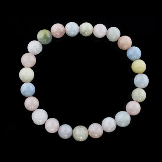 Aquamarine Morganite Bead Bracelet    from Stonebridge Imports