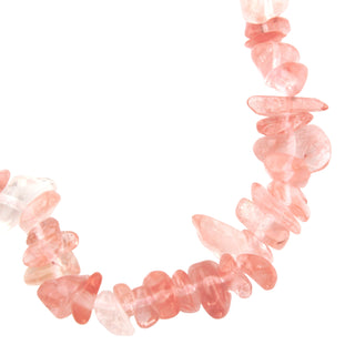 Cherry Quartz Bead Bracelet    from The Rock Space