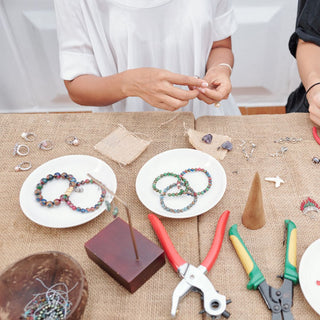 DIY Crystal Bracelet Workshop ✨