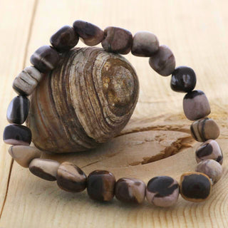 Zebra Jasper Tumbled Bracelets    from The Rock Space