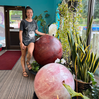 Red Jasper Sphere (Mars)    from Stonebridge Imports