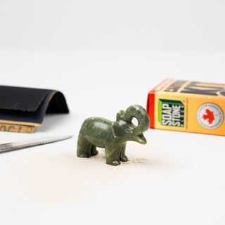 Soapstone Carving Kit - Make 3D Art 🦉🐢🐈 Choose Your Animal from The Rock Space