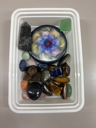 Quartz, Fluorite, Tiger Eye Carvings - Hamilton Collection 010 from Stonebridge Imports