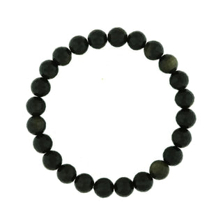 Obsidian Bead Bracelet