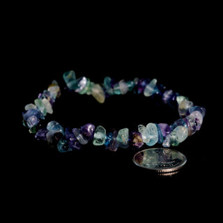 Fluorite Bead Bracelet