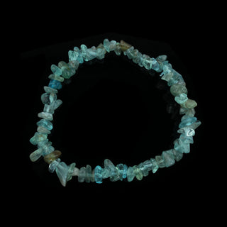 Apatite Blue Bead Bracelet    from The Rock Space