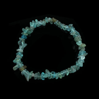 Apatite Blue Bead Bracelet from The Rock Space