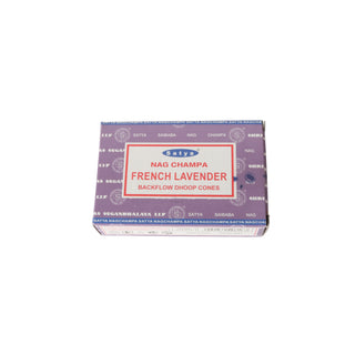 Satya French Lavender Back Flow Cones from Stonebridge Imports