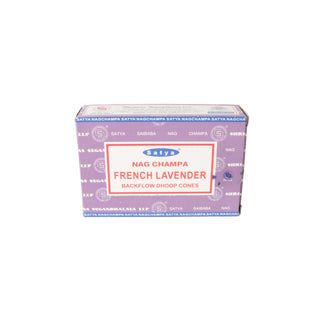 Satya French Lavender Back Flow Cones from The Rock Space