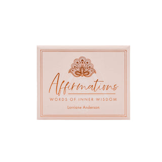 Affirmations Words of Inner Wisdom - DECK    from The Rock Space