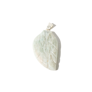 Amazonite B Leaf Pendant - Pack of 5    from Stonebridge Imports