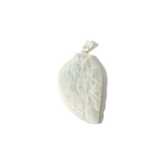 Amazonite B Leaf Pendant - Pack of 5 from The Rock Space