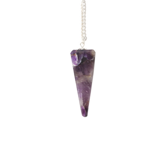 Amethyst Pendulum 4 Facets & Bead    from The Rock Space