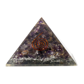 Amethyst Orgone Pyramid - 2 1/2" from The Rock Space