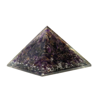 Amethyst Orgone Pyramid - 2 1/2" from The Rock Space