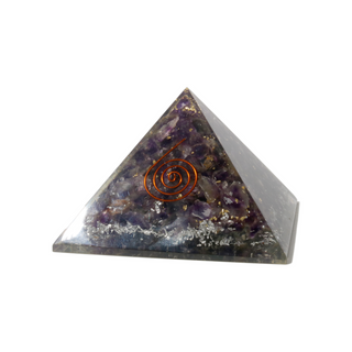 Amethyst Orgone Pyramid - 2 1/2" from The Rock Space