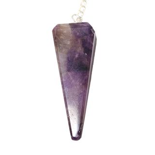 Amethyst Pendulum 4 Facets & Bead    from The Rock Space