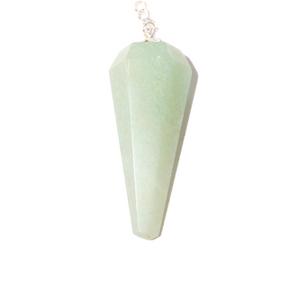 Green Aventurine Pendulum 6 Facets & Bead    from The Rock Space