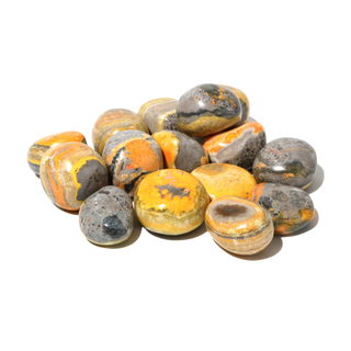 Bumble Bee Jasper Tumbled Stones Medium   from The Rock Space