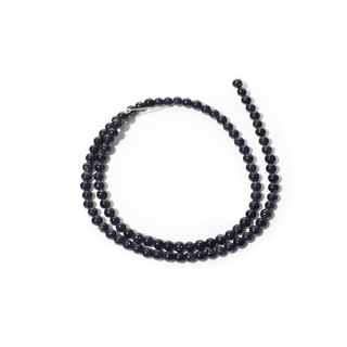Blue Goldstone Bead Strand (Synthetic) from Stonebridge Imports