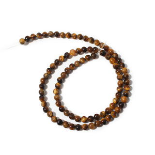 Tiger's Eye A Bead Strand 15" - 4mm from Stonebridge Imports