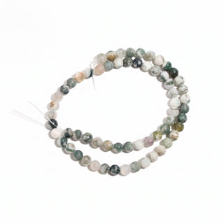 Green Tree Agate Bead Strand from The Rock Space