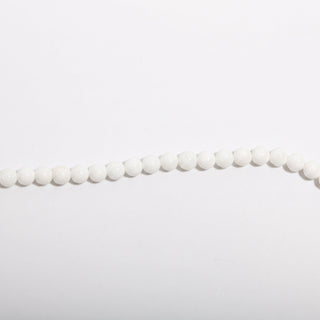Tridacna Bead Strand — BE69751, new photo on a clean white background. Stonebridge Imports.