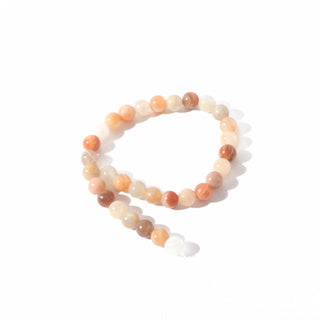 Sunstone Multi Colour - Round Strand 7" - 6mm from The Rock Space