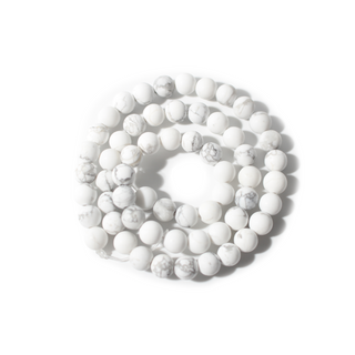 Howlite Bead Strand