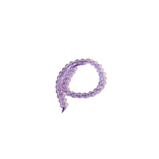 Amethyst Light Purple Round Strand 7" - 6mm    from The Rock Space