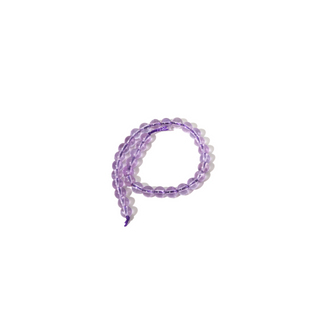 Amethyst Light Purple Round Strand 7" - 6mm from The Rock Space