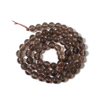 Smoky Quartz Bead Strand 15" - 6mm from Stonebridge Imports